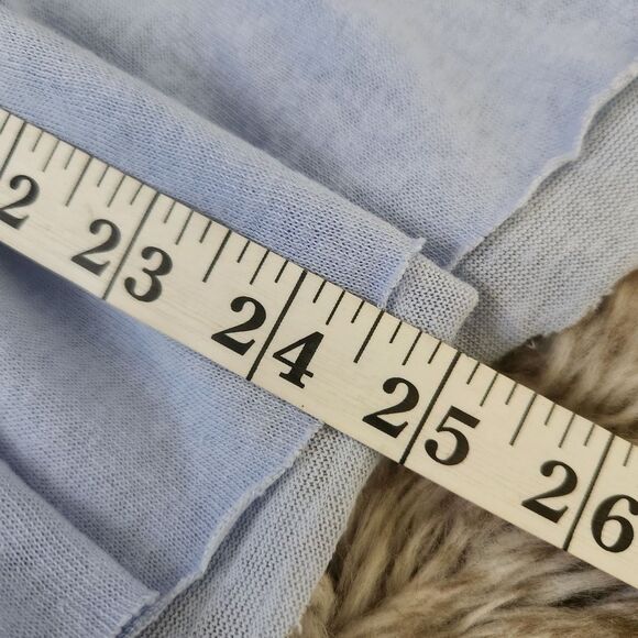 ee:some Pleated Flutter Sleeve Flowy‎ Blouse Baby Blue NWT Women's Size Small - Picture 10 of 10